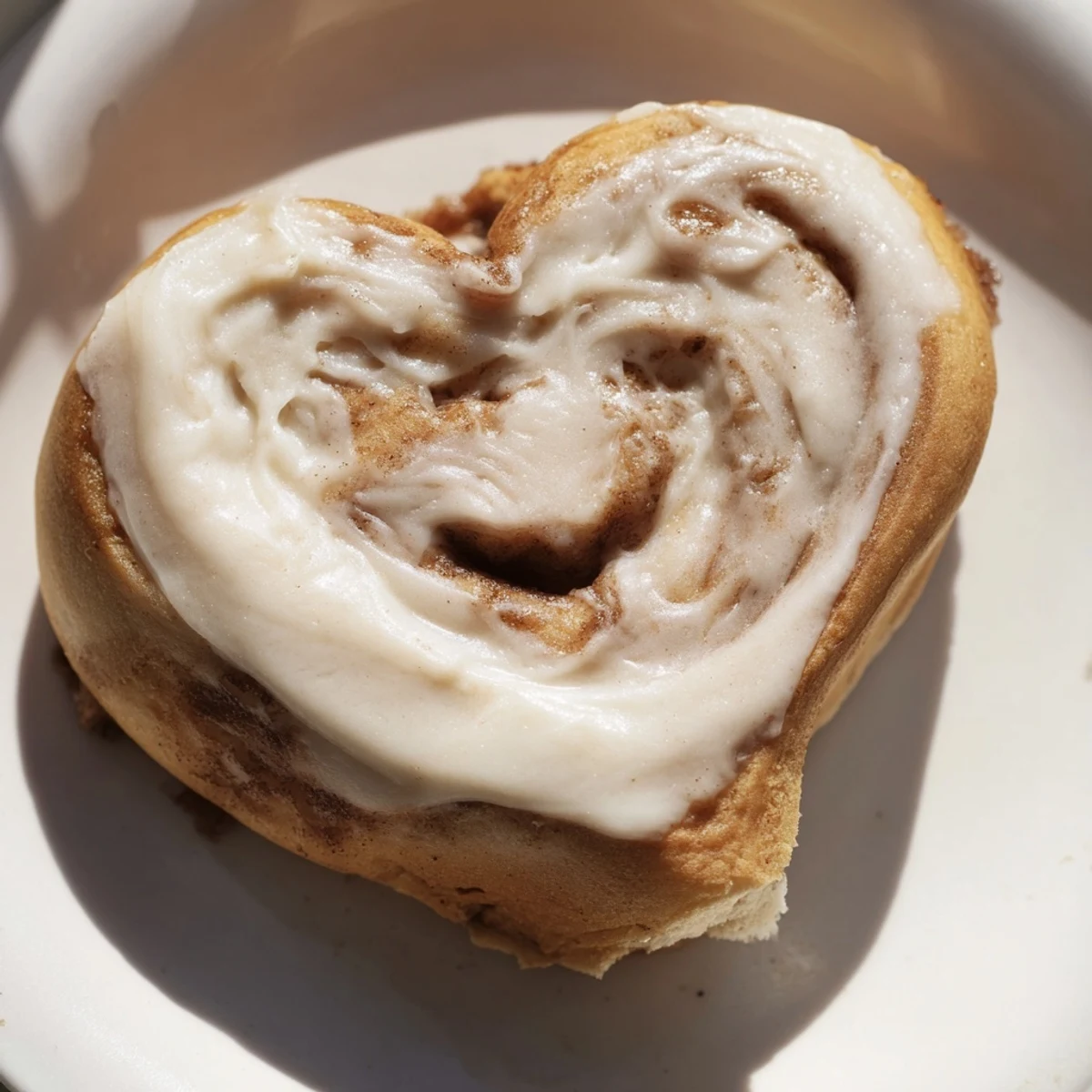 Sweetheart Cinnamon Rolls