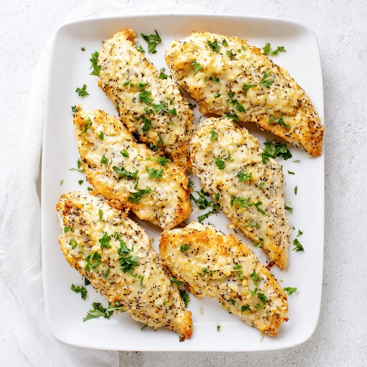 Juicy Melt In Your Mouth Chicken breasts with velvety sauce ready for weeknight dinner.