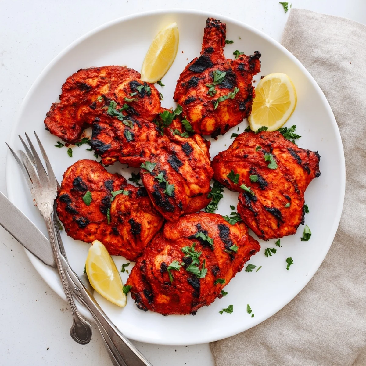 Golden Peri Peri chicken Portuguese style with charred crispy skin and vibrant red chili marinade glistening