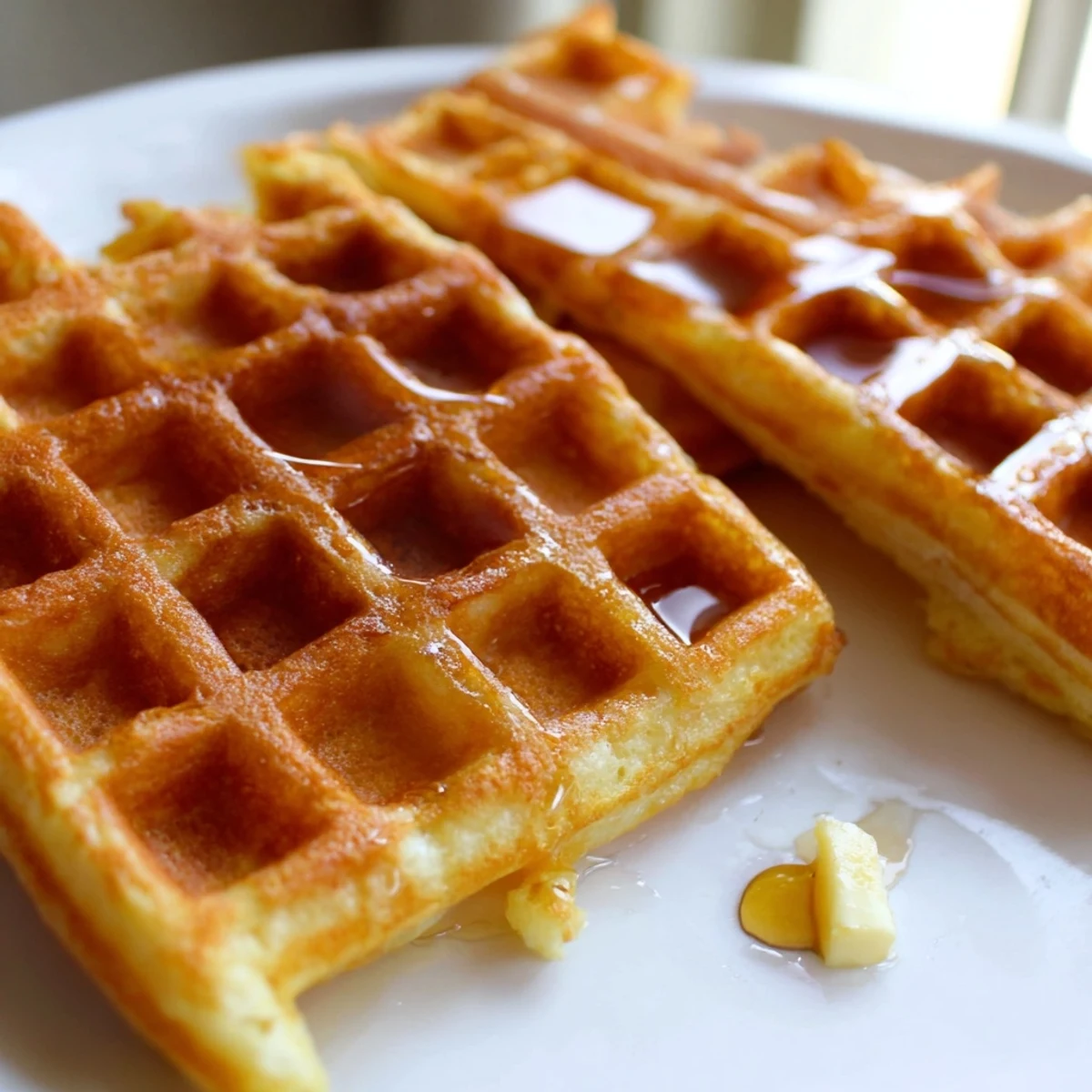Greek Yogurt Waffles