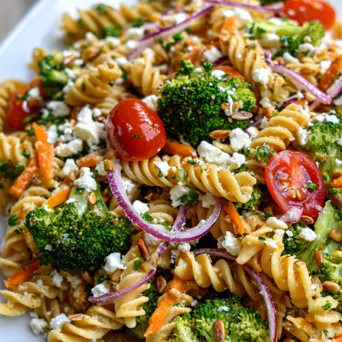 Fresh Broccoli Pasta Salad