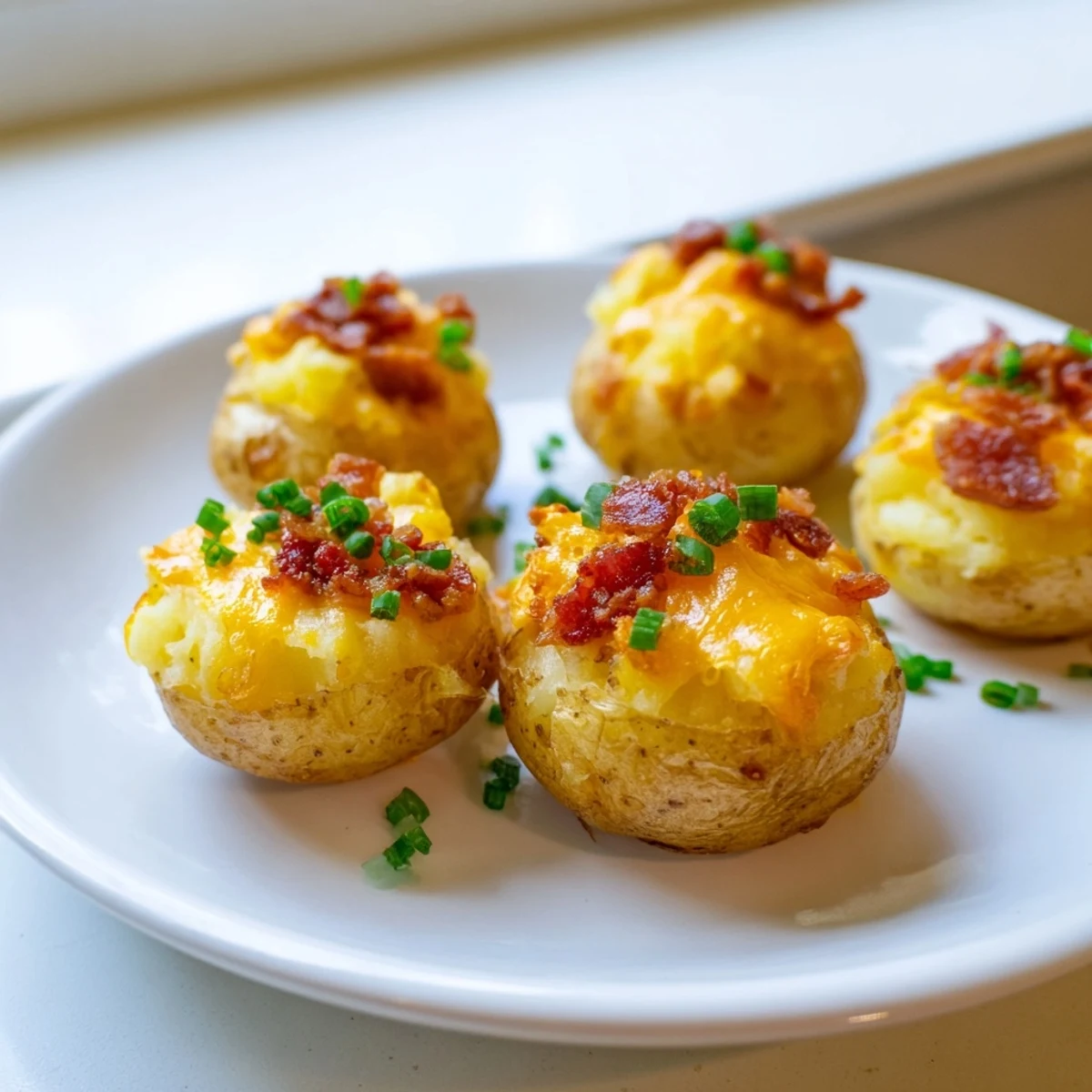 Irish Potato Bites Bacon Cheddar
