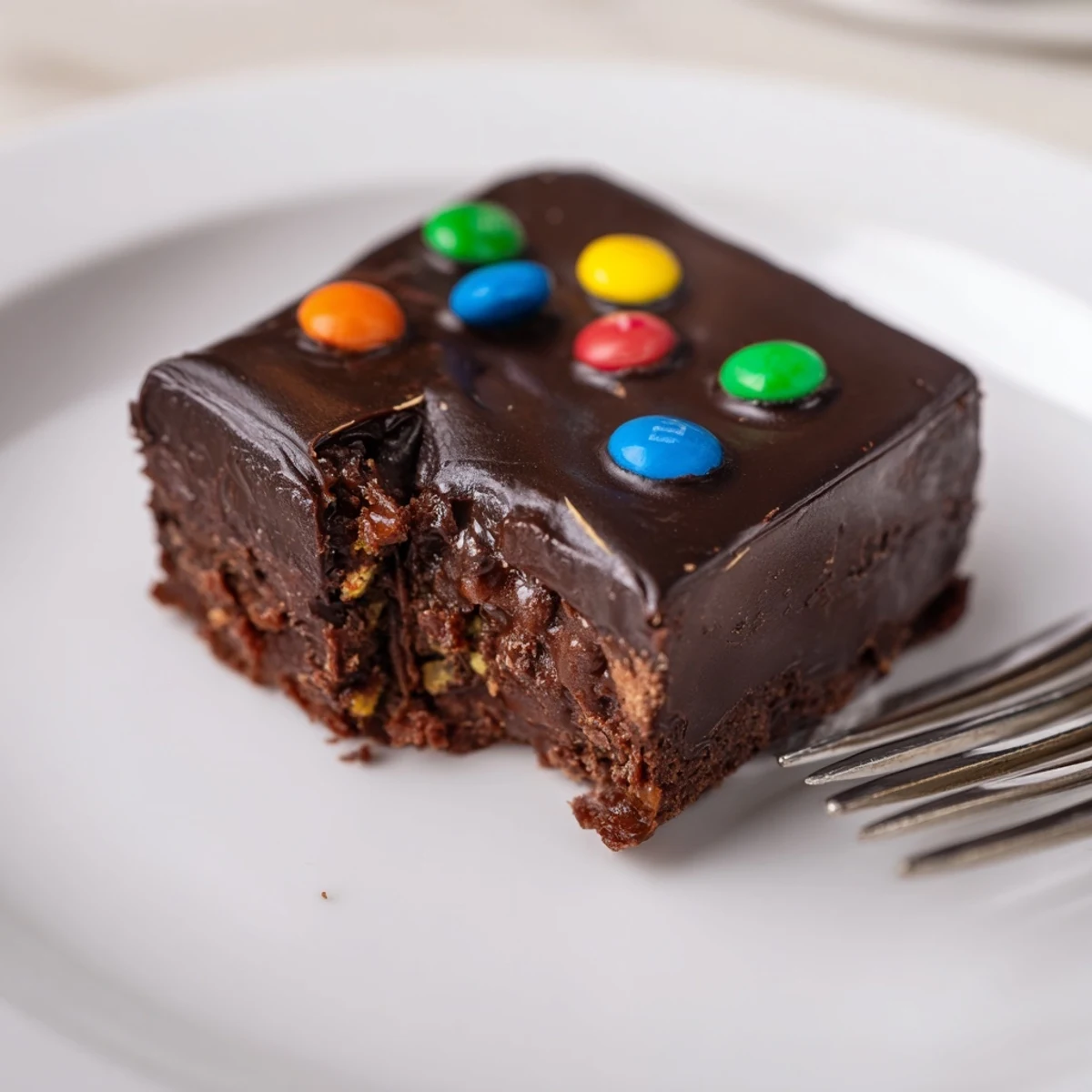 Sliced Gourmet Cosmic Brownies Bars chilled on parchment, ready with cold milk