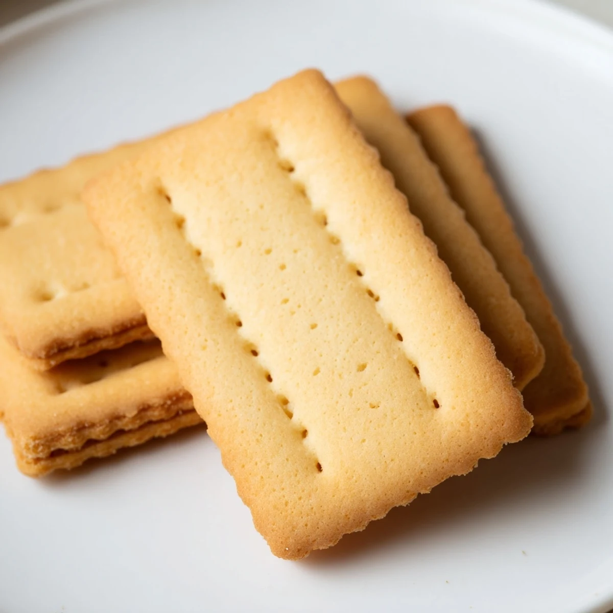 Crunchy Petit Beurre biscuits arranged on a wire rack cooling to a perfect golden brown