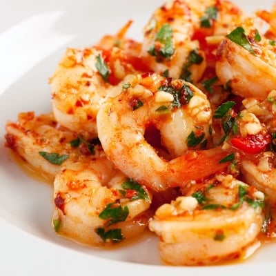 Garlic Paprika Shrimp Skillet