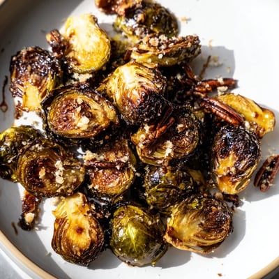 Honey Balsamic Brussels Sprouts