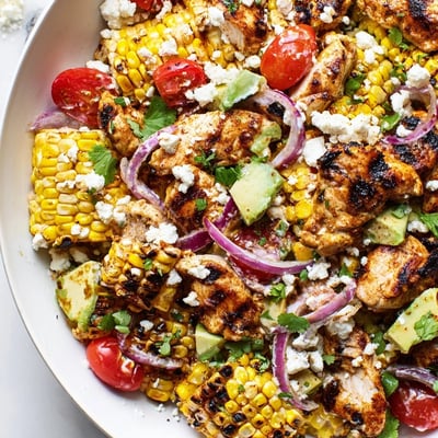 High Protein Chicken Street Corn
